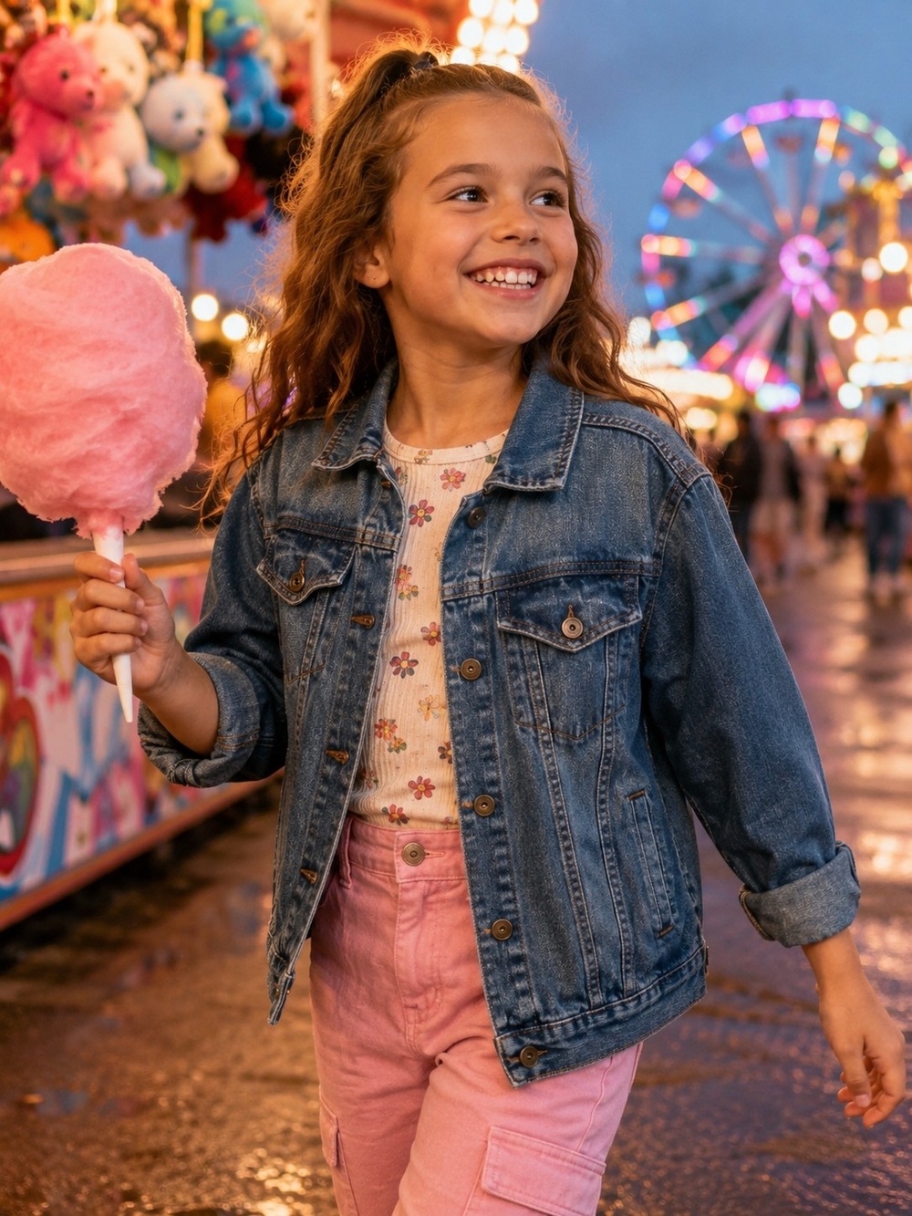 The Children's Place Blue Denim Jacket for Girls